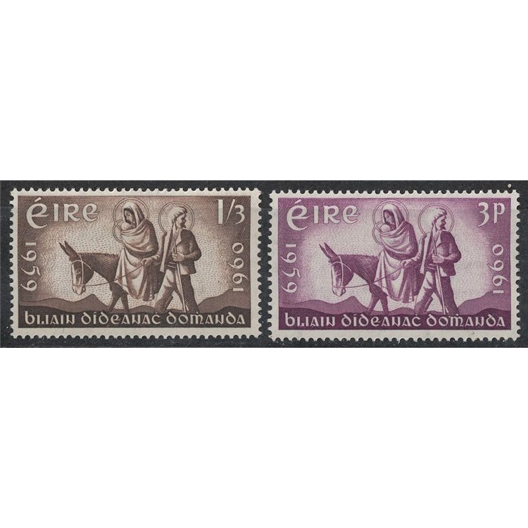 IRELAND 1960 Year of the Refugee 2v MNH**