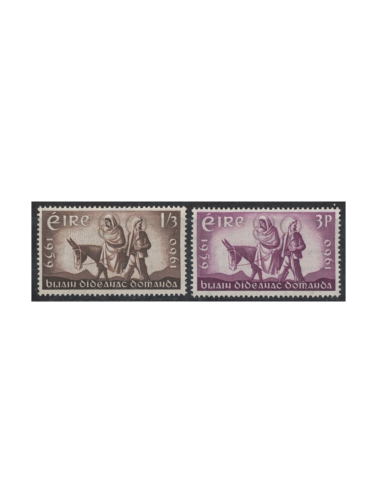IRELAND 1960 Year of the Refugee 2v MNH**