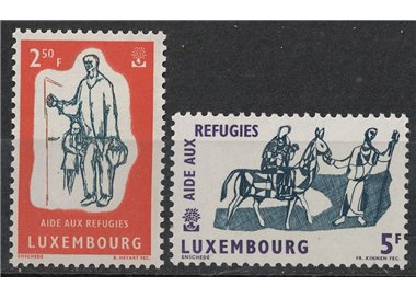 LUXEMBOURG 1960 Year of the Refugee 2v MNH**