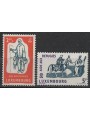 LUSSEMBURGO 1960 Anno del rifugiato 2v MNH**