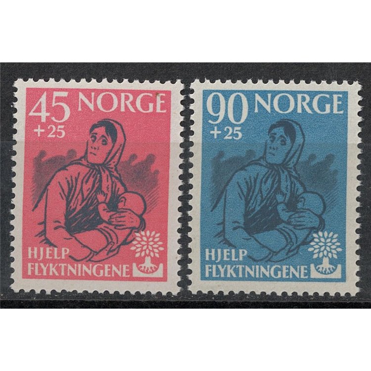 NORWAY 1960 Year of the Refugee 2v MNH**