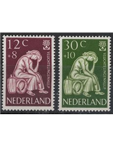 OLANDA 1960 Anno del rifugiato 2v MNH**