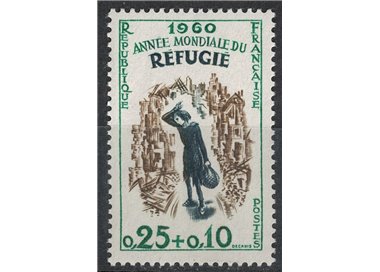 FRANCIA 1960 Anno del rifugiato MNH**