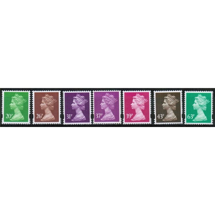 GRAN BRETAGNA 1996 Serie ordinaria 7v MNH**