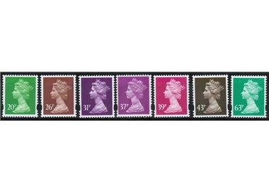 GRAN BRETAGNA 1996 Serie ordinaria 7v MNH**