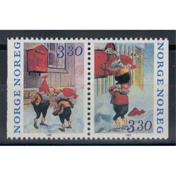 NORWAY 1992 Christmas 2v MNH**