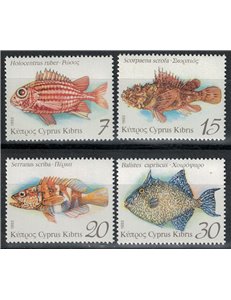 CIPRO 1993 Fauna marina, pesci 4v MNH**