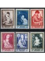 BELGIO 1961 Pro opera antitubercolare, quadri 6v MNH**