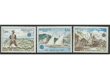 MONACO 1979 Europa 3v MNH**