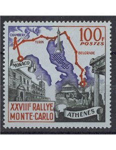 MONACO 1959 Rally di Montecarlo MNH**