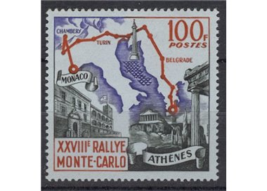 MONACO 1959 Monte Carlo Rally MNH**