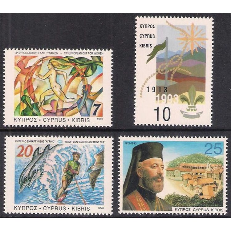 CIPRO 1993 Anniversari e avvenimenti 4v MNH**