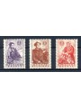 BELGIO 1960 Anno del rifugiato (colori cambiati) 3v MNH**