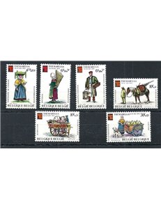 BELGIO 1975 Themabelga 6v MNH**