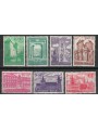 BELGIO 1962 Capolavori di architettura 7v MNH**