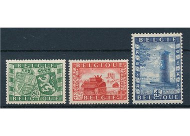 BELGIUM 1950 Anglo-Belgian Friendship 3v MNH**
