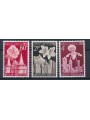BELGIO 1955 Festa dei fiori a Gand 3v MNH**
