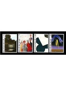 BELGIO 1984 Museo d'arte moderna 4v MNH**