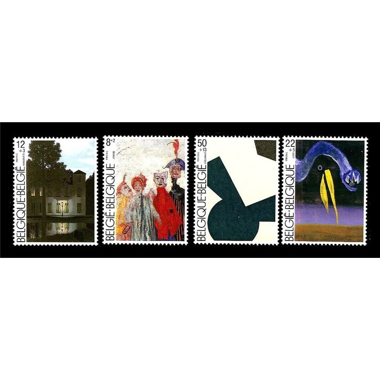 BELGIUM 1984 Museum of Modern Art 4v MNH**