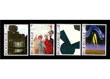 BELGIUM 1984 Museum of Modern Art 4v MNH**