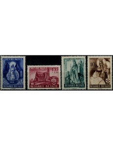 BELGIUM 1948 Pro Chèvremont Abbey 4v MH*