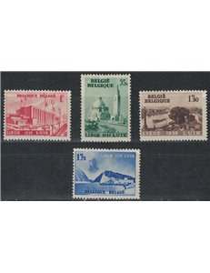 BELGIO 1938 Propaganda per l'esposizione dell'acqua 4v MNH**
