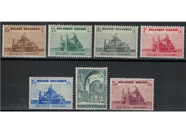BELGIO 1938 Pro costruzione della Basilica di Koekelberg 7v MNH**