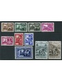 BELGIUM 1943 Winter relief 10v MNH**