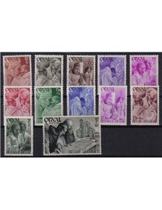 BELGIO 1941 Abbazia di Orval 12v MNH**