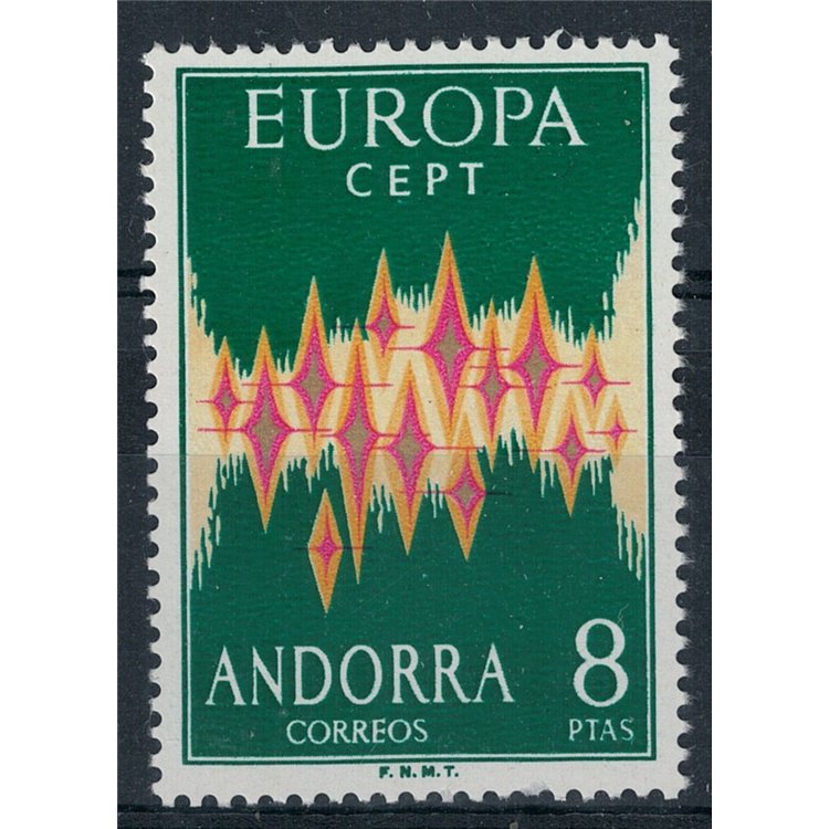 ANDORRA SPAGNOLA 1972 Europa MNH**