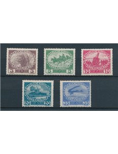 AUSTRIA 1915 Pro War Orphans 5v MH*