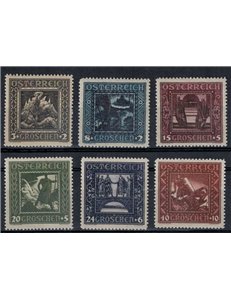 AUSTRIA 1926 Pro Infanzia 6v MH*