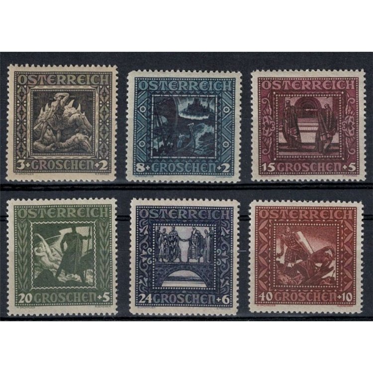 AUSTRIA 1926 Pro Infanzia 6v MH*