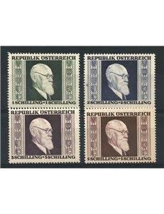 AUSTRIA 1946 President Karl Renner 4v MNH**