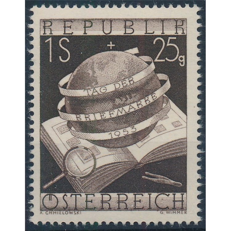 AUSTRIA 1953 Giornata del francobollo MH*