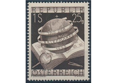 AUSTRIA 1953 Giornata del francobollo MH*