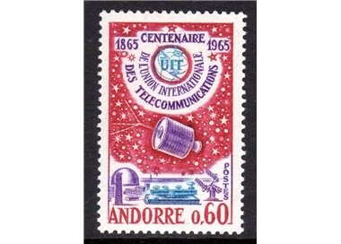 FRENCH ANDORRA 1965 Centenary Uit 1v MNH**