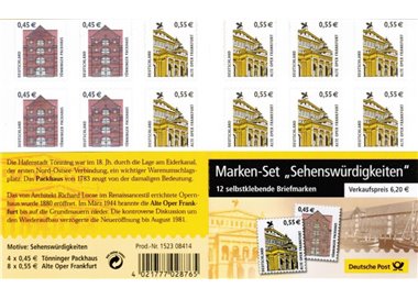 GERMANY FRG 2002 Curiosities, ordinary series booklet MNH**
