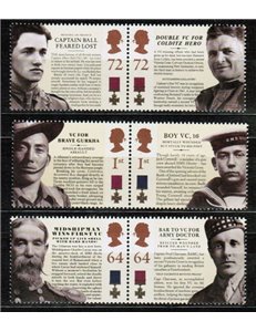 GRAN BRETAGNA 2006 Victoria Cross 6v MNH**