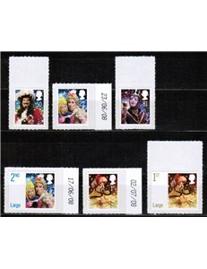 GREAT BRITAIN 2008 Christmas 6v MNH**