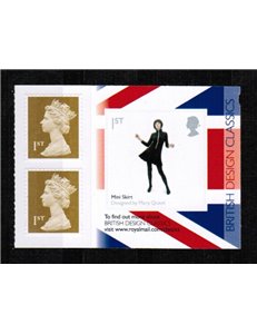GRAN BRETAGNA 2009 Design britannico, minigonna 1v MNH**