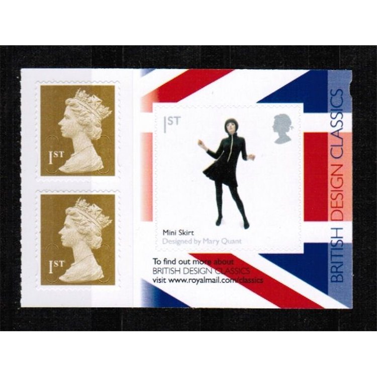 GREAT BRITAIN 2009 British design, miniskirt 1v MNH**