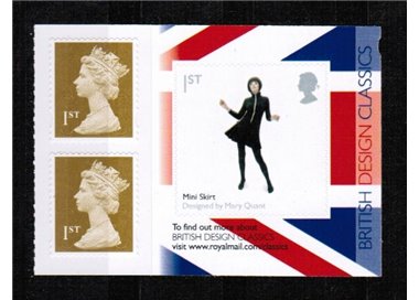 GREAT BRITAIN 2009 British design, miniskirt 1v MNH**