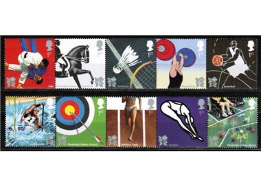 GREAT BRITAIN 2009 Olympic and Paralympic Games 10v MNH**