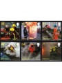 GREAT BRITAIN 2009 Firefighters 6v MNH**