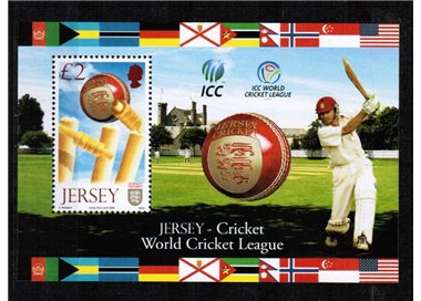 JERSEY 2008 World Cricket League BF MNH**