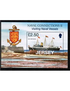 JERSEY 2008 Ships, Royal Navy 1 s/s MNH**