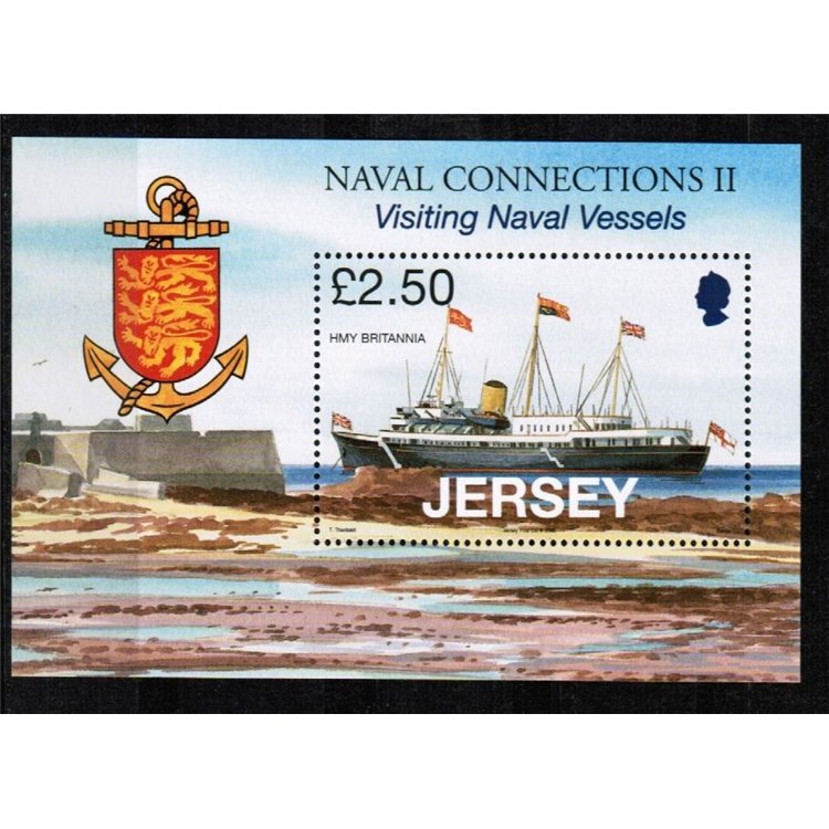 JERSEY 2008 Navi, Royal Navy 1 BF MNH**