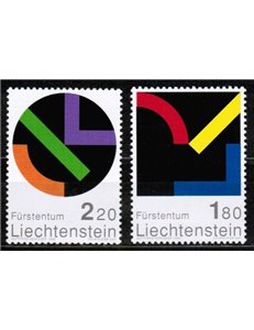 LIECHTENSTEIN 2001 Tribute to Liechtenstein 2v MNH**