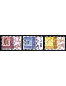LIECHTENSTEIN 2001 Old crafts 3v MNH**